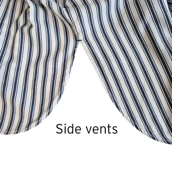 Anthropologie Maeve The Bennet Buttondown Shirt Size M - Picture 7 of 13